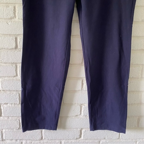 Eileen Fisher EETK Blue Stretch Crepe Slim Pants Women’s Size XL - Picture 3 of 8